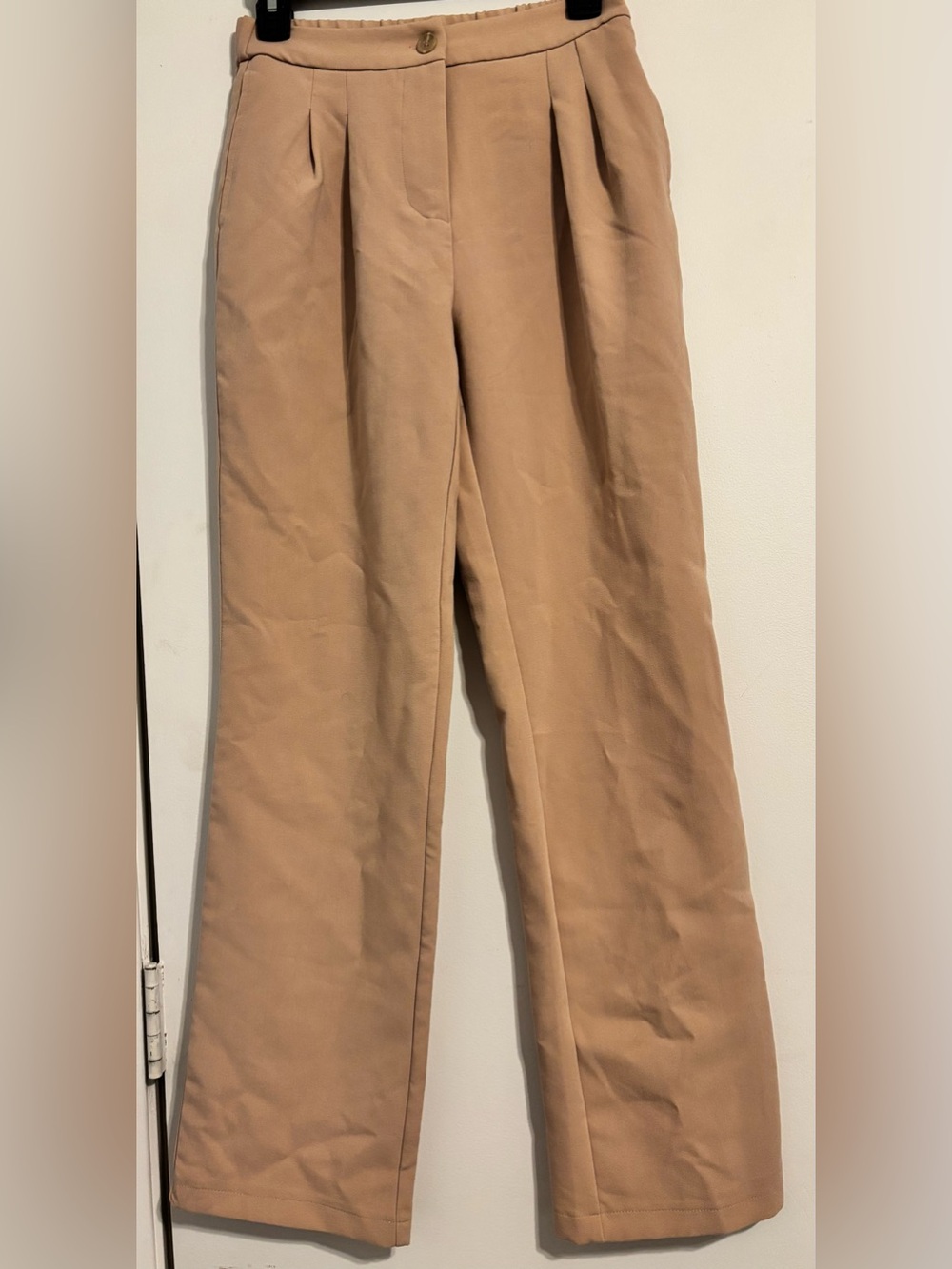 Sincerely Jules Tan Pleated Men's Chinos